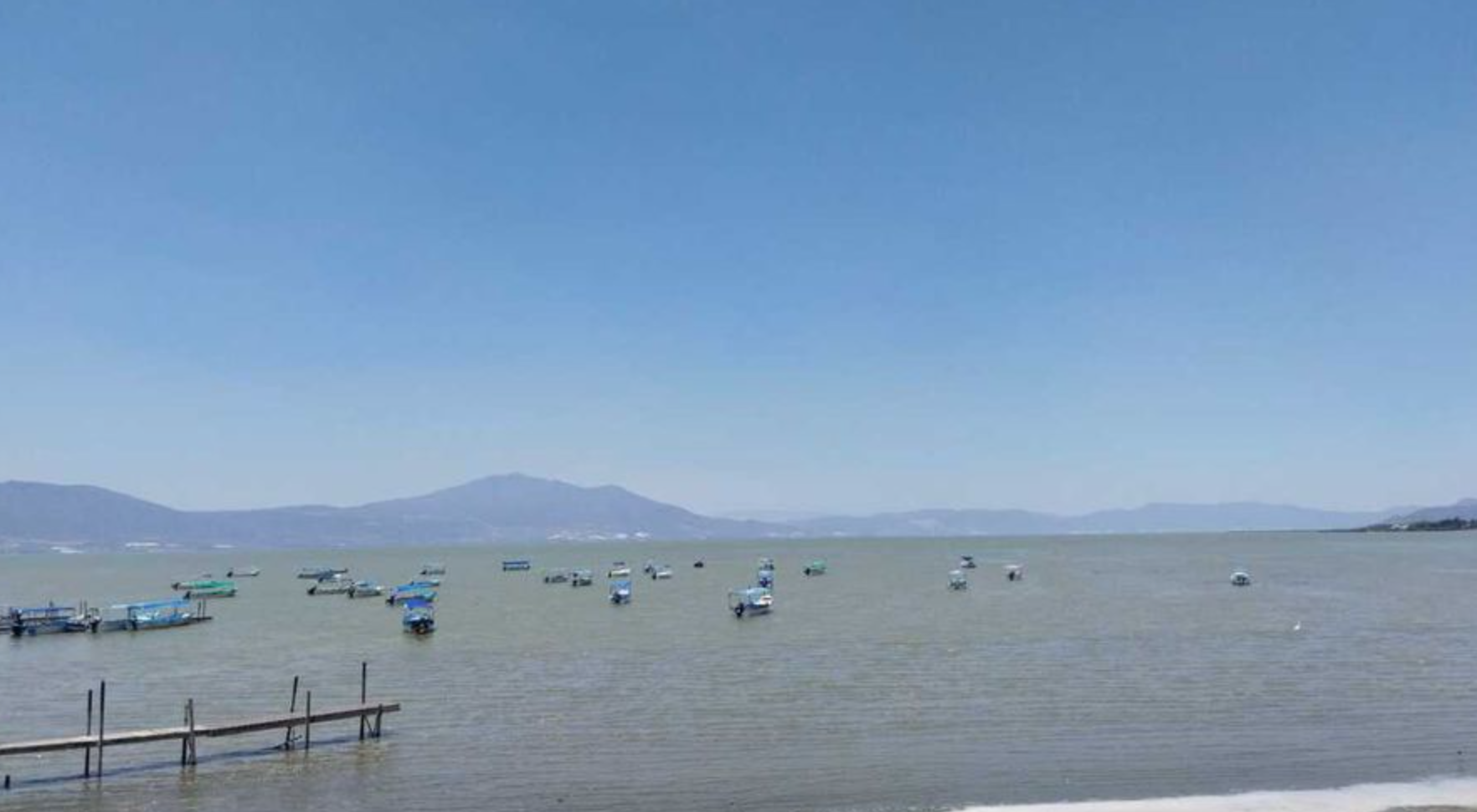 Disminución en el Lago de Chapala, afecta al turismo